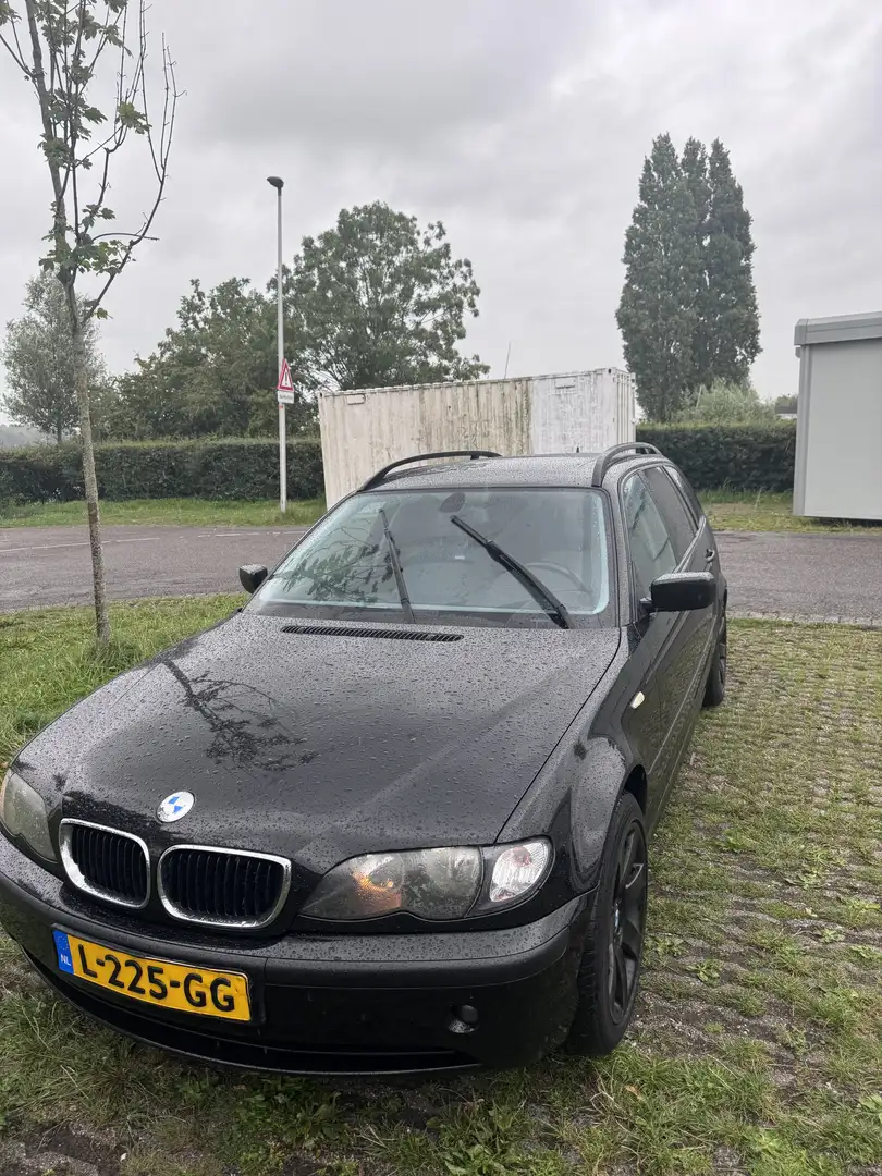 BMW 318 Zwart - 2