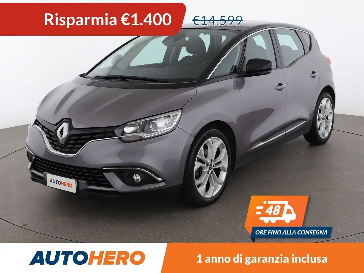 Renault Scenic 1.7 Blue dCi Sport Edition2 120 CV Szary - 1