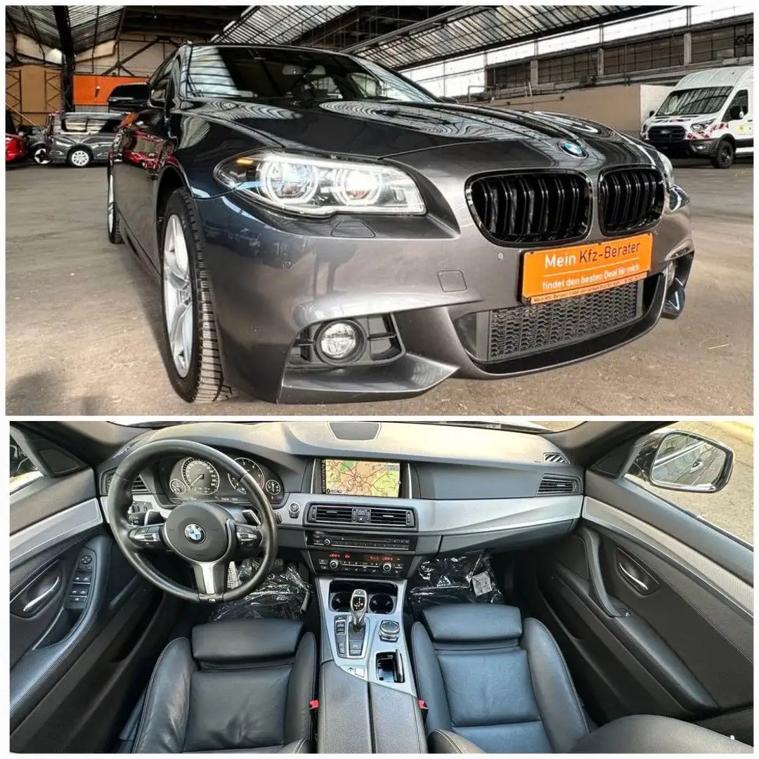 BMW 530 xDrive Sport M Business Memory Pano Exklusiv Grau - 1