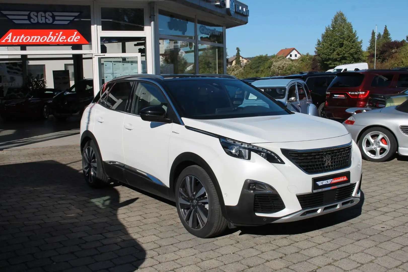 Peugeot 3008 Hybrid4 300 GT Weiß - 2