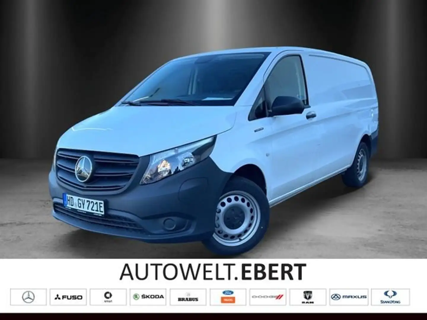 Mercedes-Benz eVito 112 Kasten Lang Klima Audio 30 RüFahrKa Weiß - 1