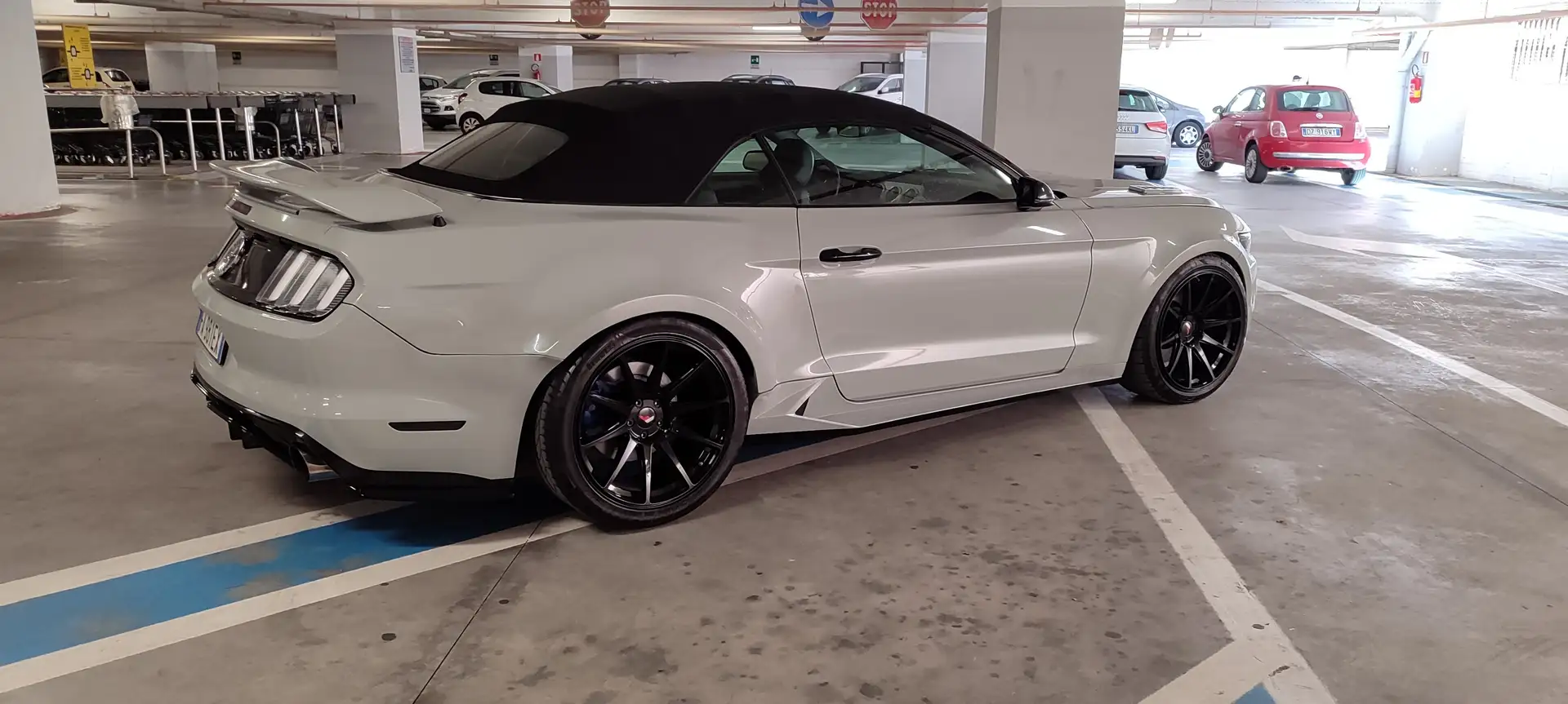 Ford Mustang 2.3 Ecoboost Convertibile Grigio - 1