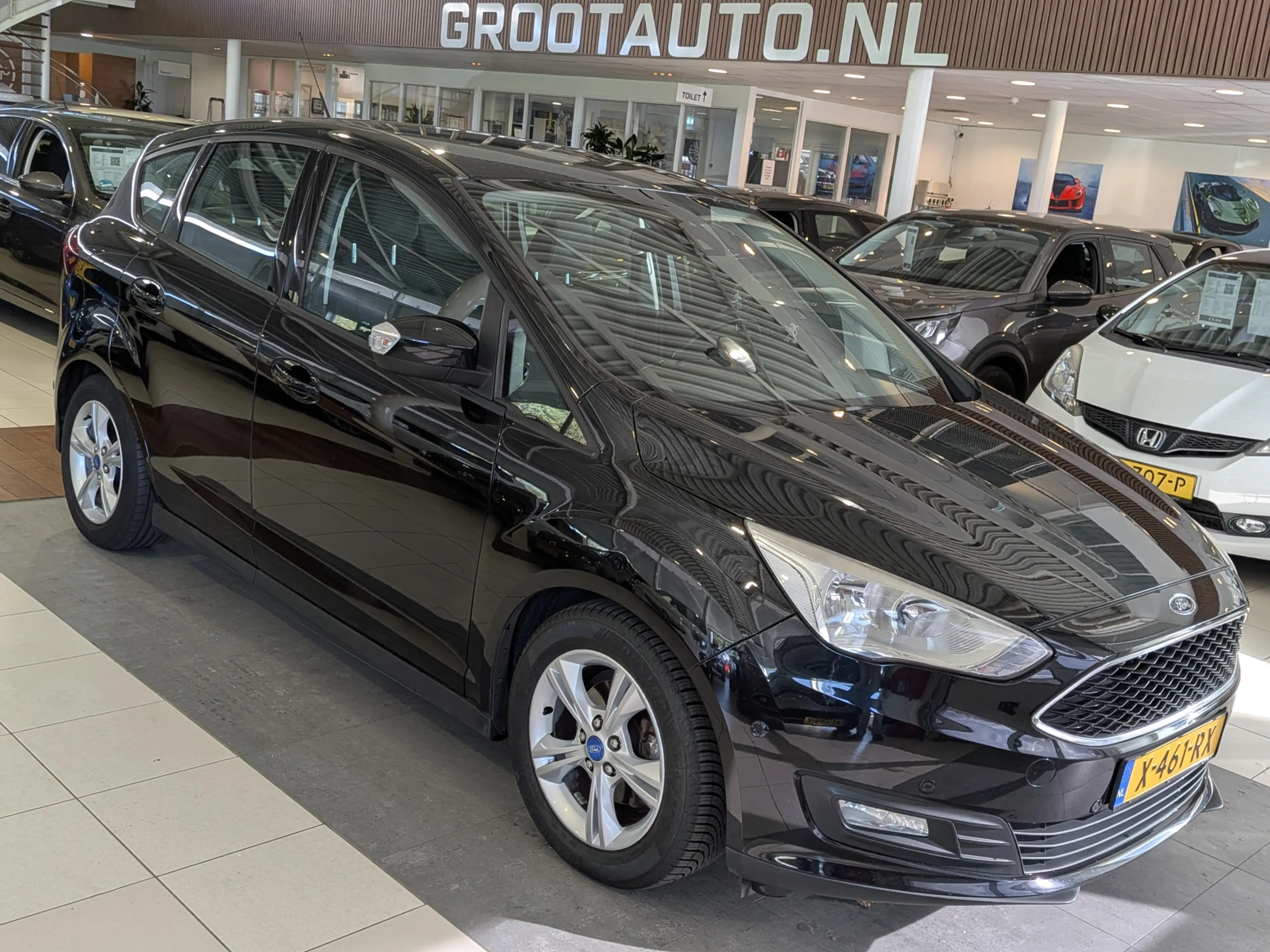 Ford C-Max 1.0 Trend Airco, Cruise Control, Trekhaak, Stuurbe