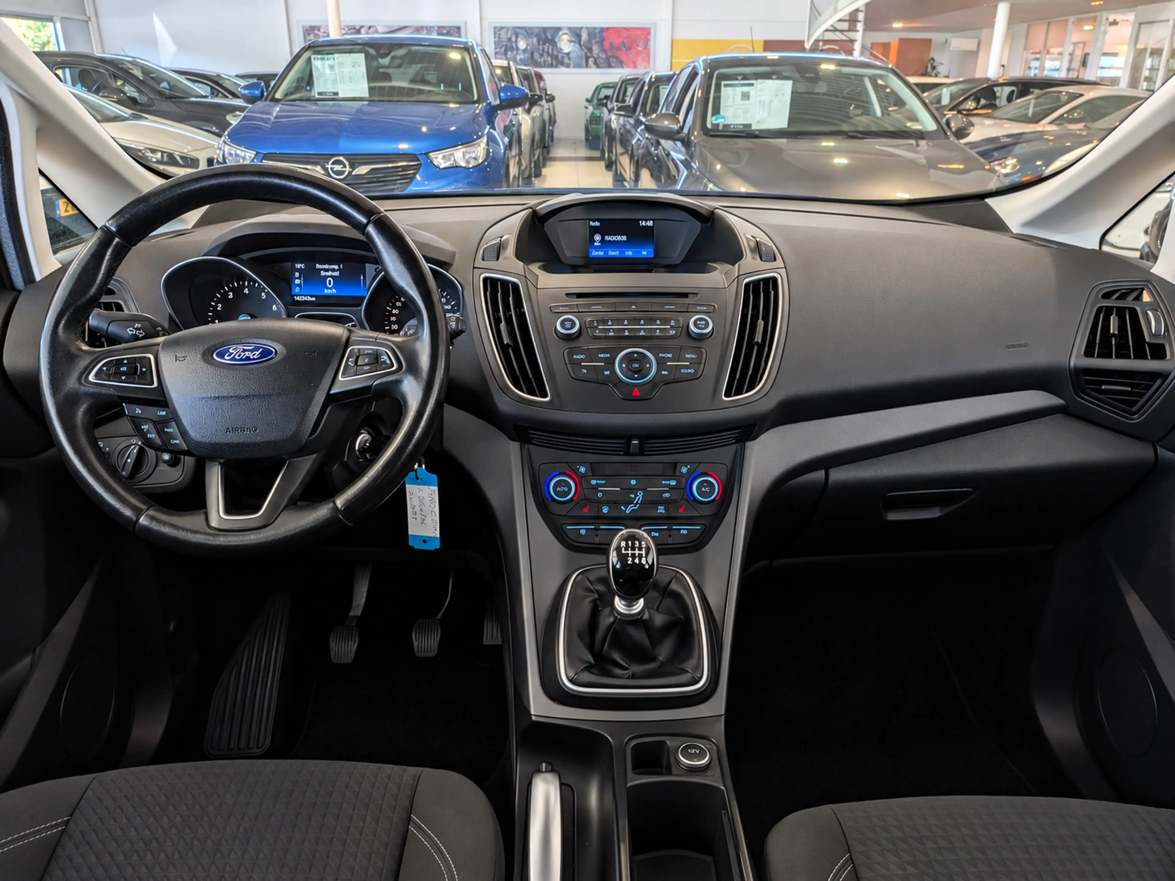 Ford C-Max 1.0 Trend Airco, Cruise Control, Trekhaak, Stuurbe — photo 9