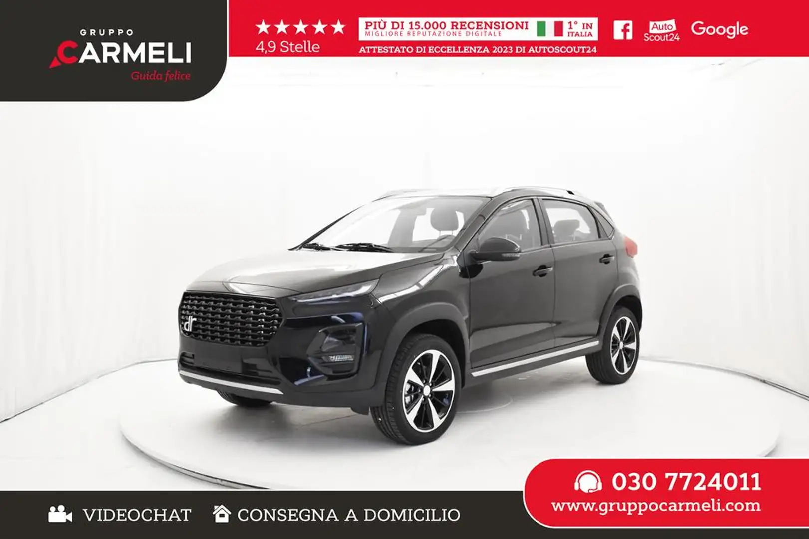 DR Automobiles DR 3.0 dr 1.5 116cv cvt - CAMPAGNA KM0 LUGLIO 2025 Nero - 1