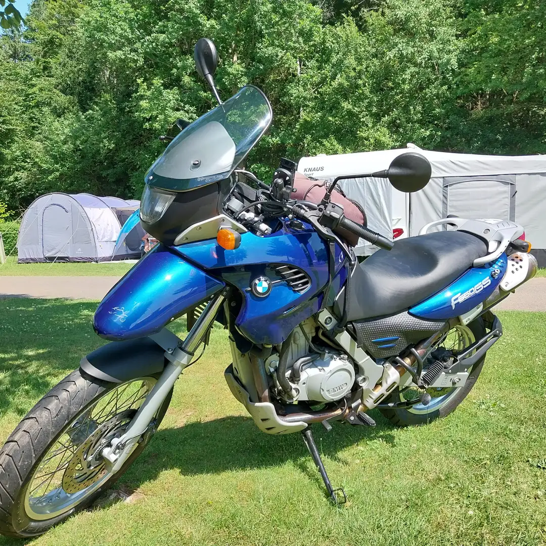 BMW G 650 GS mit Sonderzulassung für 48 PS Bleu - 1