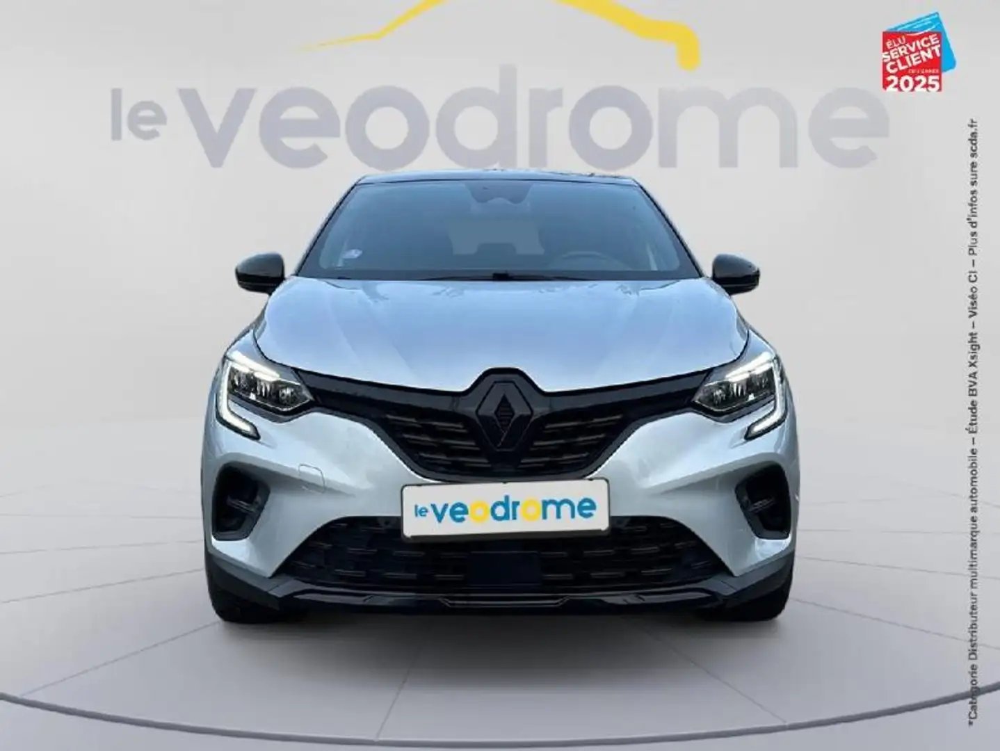 Renault Captur 1.6 E-Tech hybride 145ch Techno Gris - 2