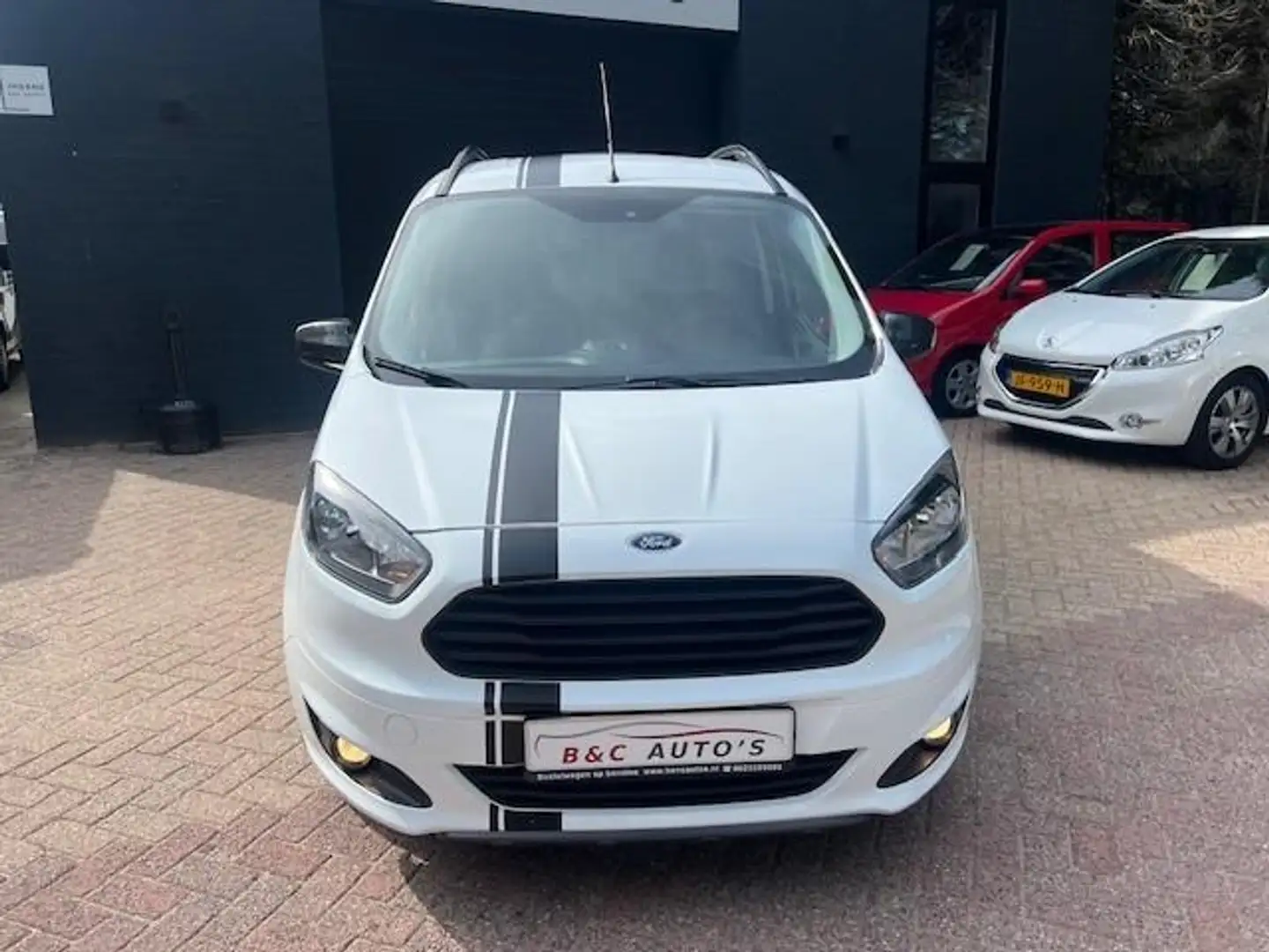 Ford Transit Courier Sport 1.0 / AIRCO / ELEK PAKKET / LM-VELGEN R16 / Blanc - 2