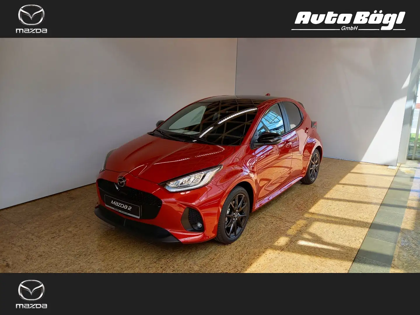 Mazda 2 2 1.5 Hybrid Homura-Plus FWD (EURO 6e) Autom./BC Red - 1
