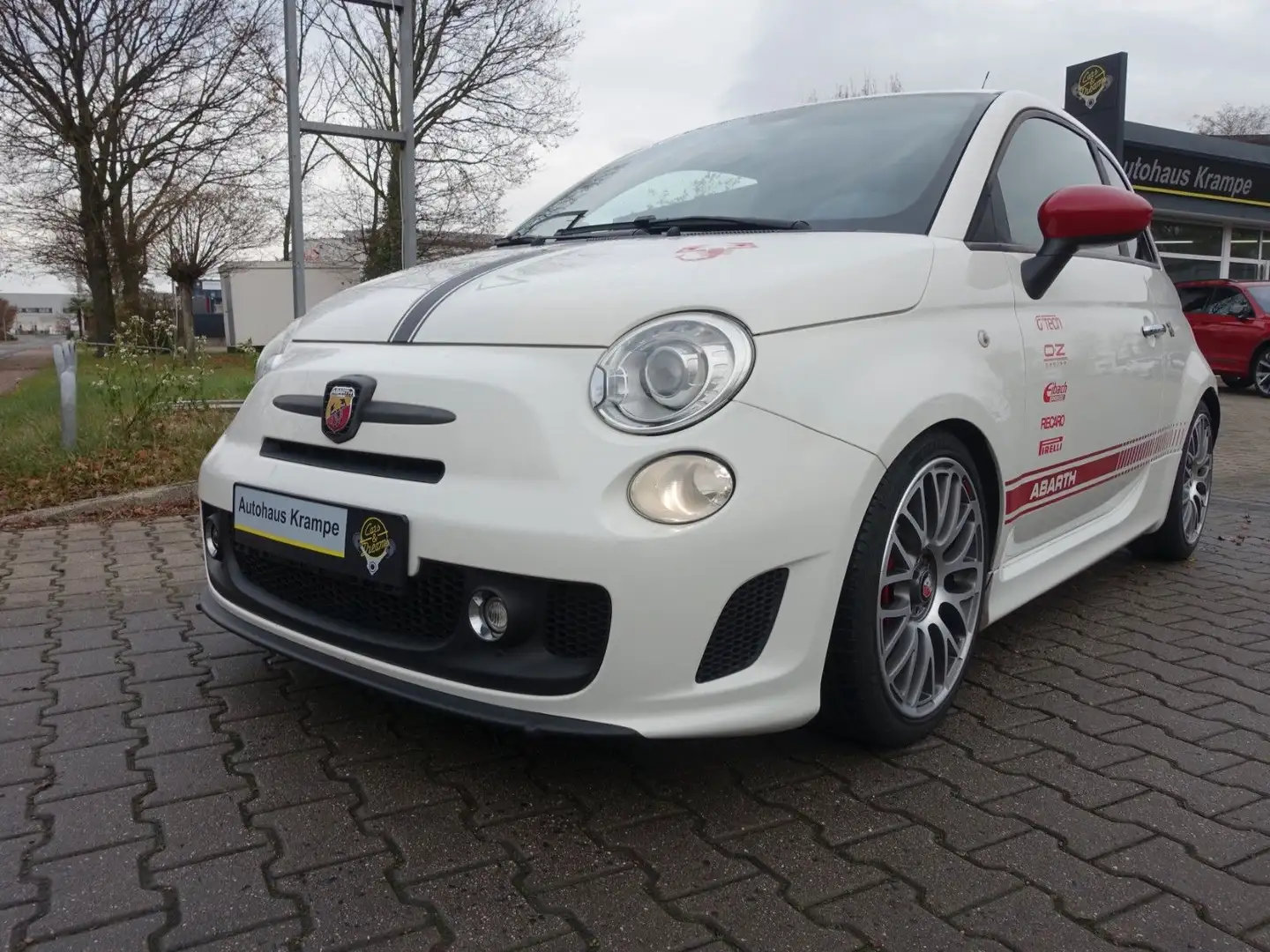 Abarth 500 Optik 595 Competizione Blanc - 1