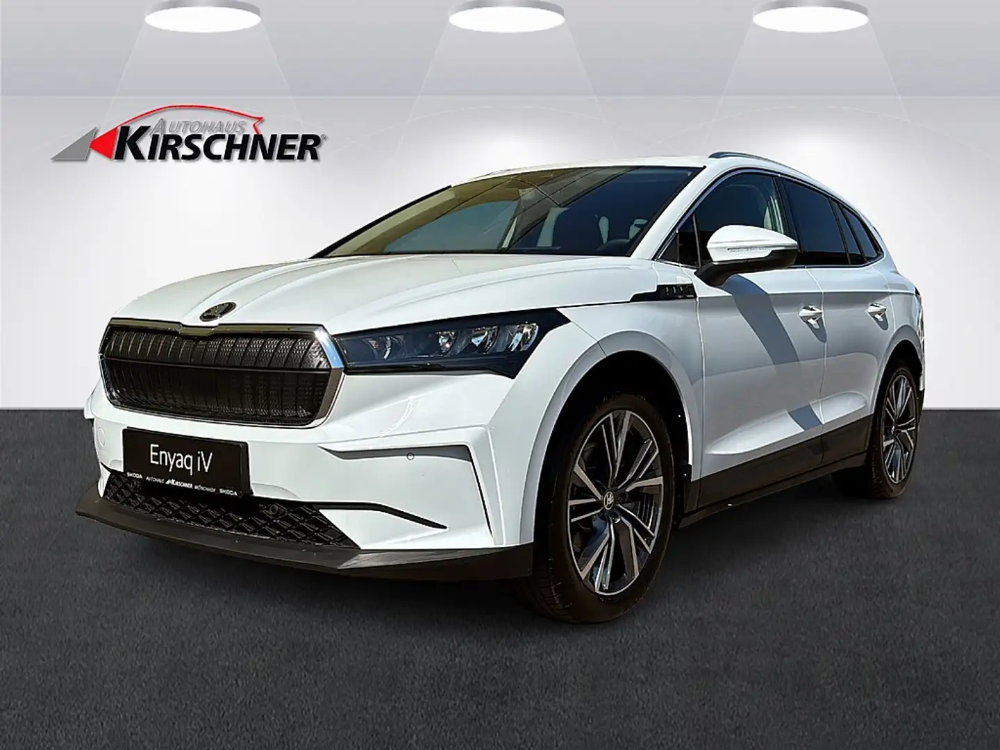 Skoda Enyaq iV 80 82kWh Weiß - 1