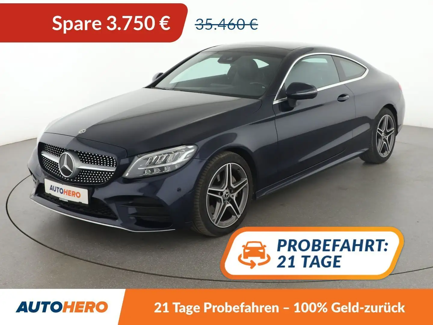 Mercedes-Benz C 220 C 220 d AMG Line Aut.*NAVI*LED*CAM*ACC*SHZ*ALU* Bleu - 1