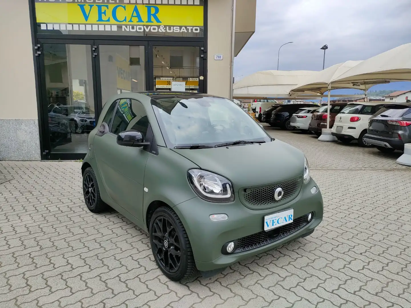 smart forTwo Fortwo 0.9 t Passion 90cv twinamic Verde - 1