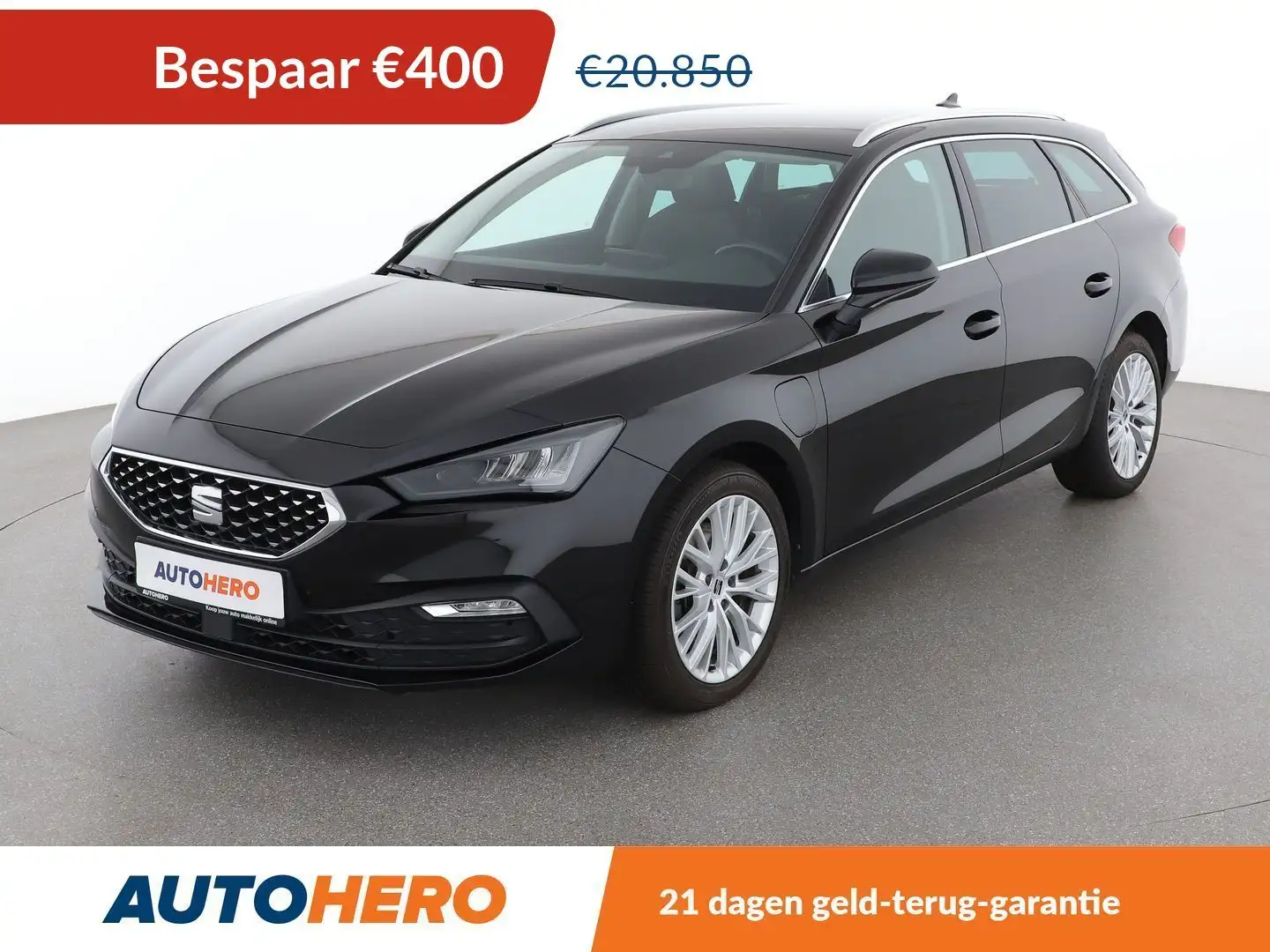 SEAT Leon e-Hybrid 1.4 TSI e-HYBRID Xcellence Zwart - 1