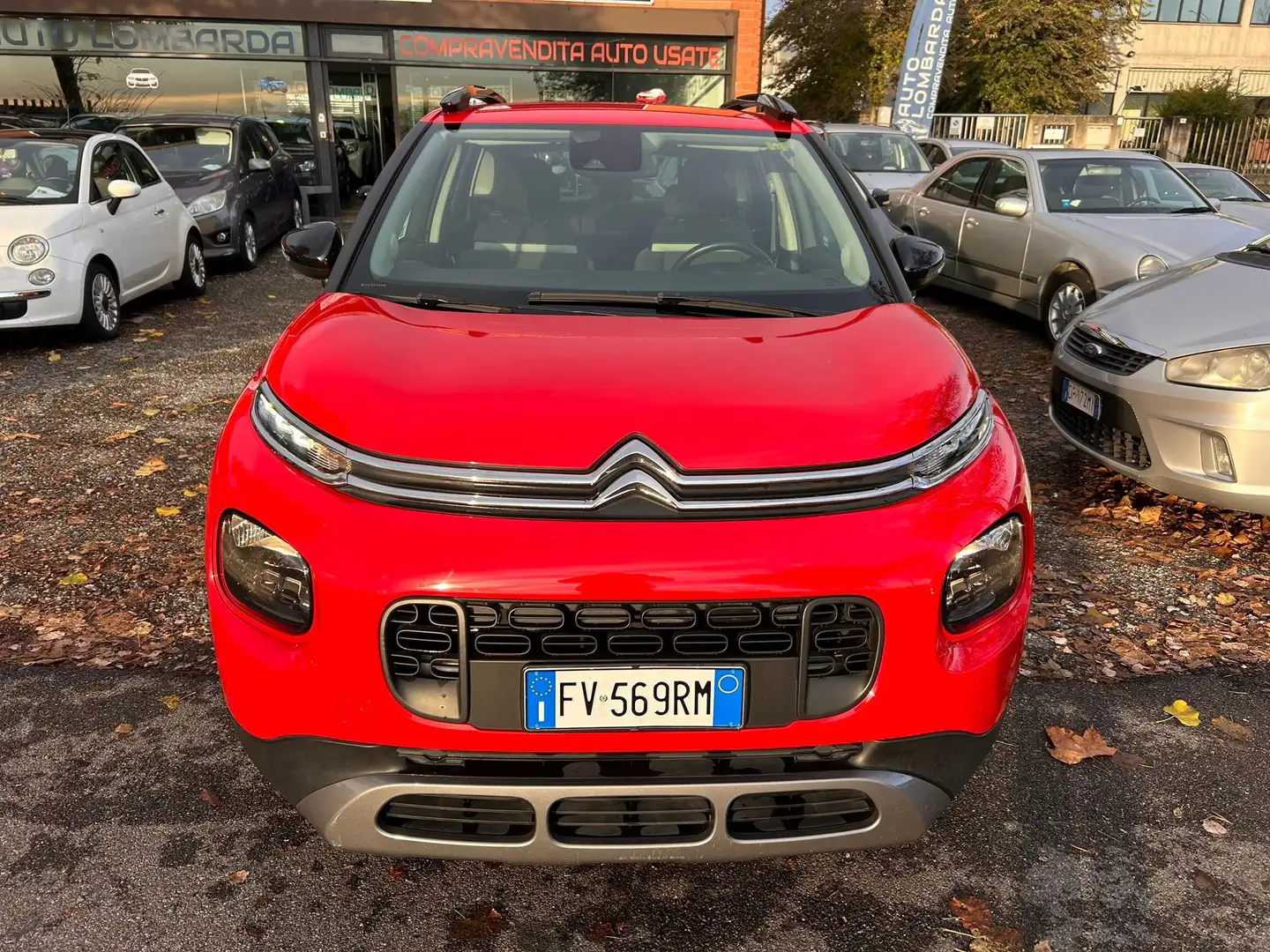 Citroen C3 C3 Aircross I 2019 Aircross 1.2 P  Feel 82cv my18 Rosso - 2