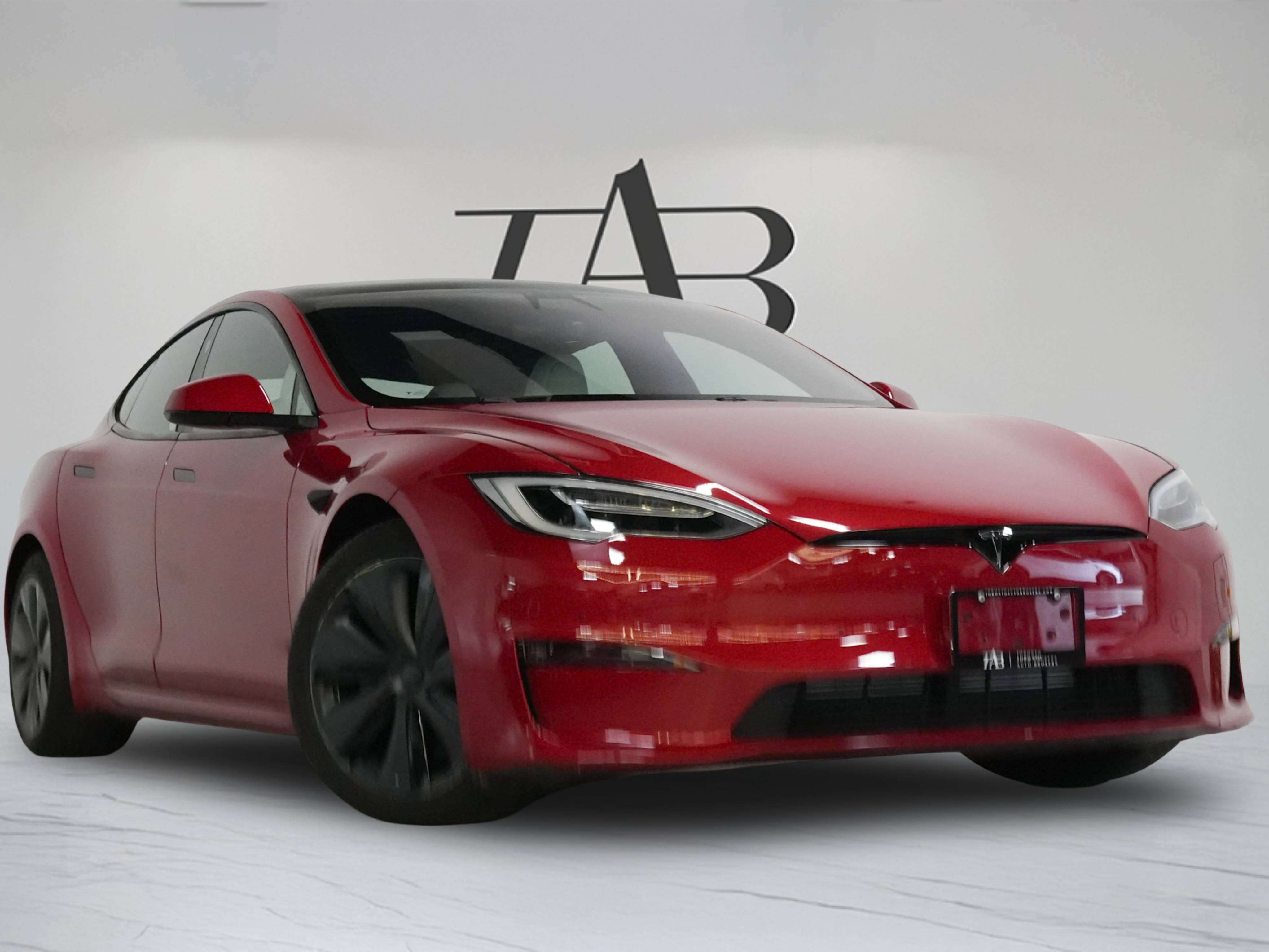 used 2021 Tesla Model S car, priced at $84,900