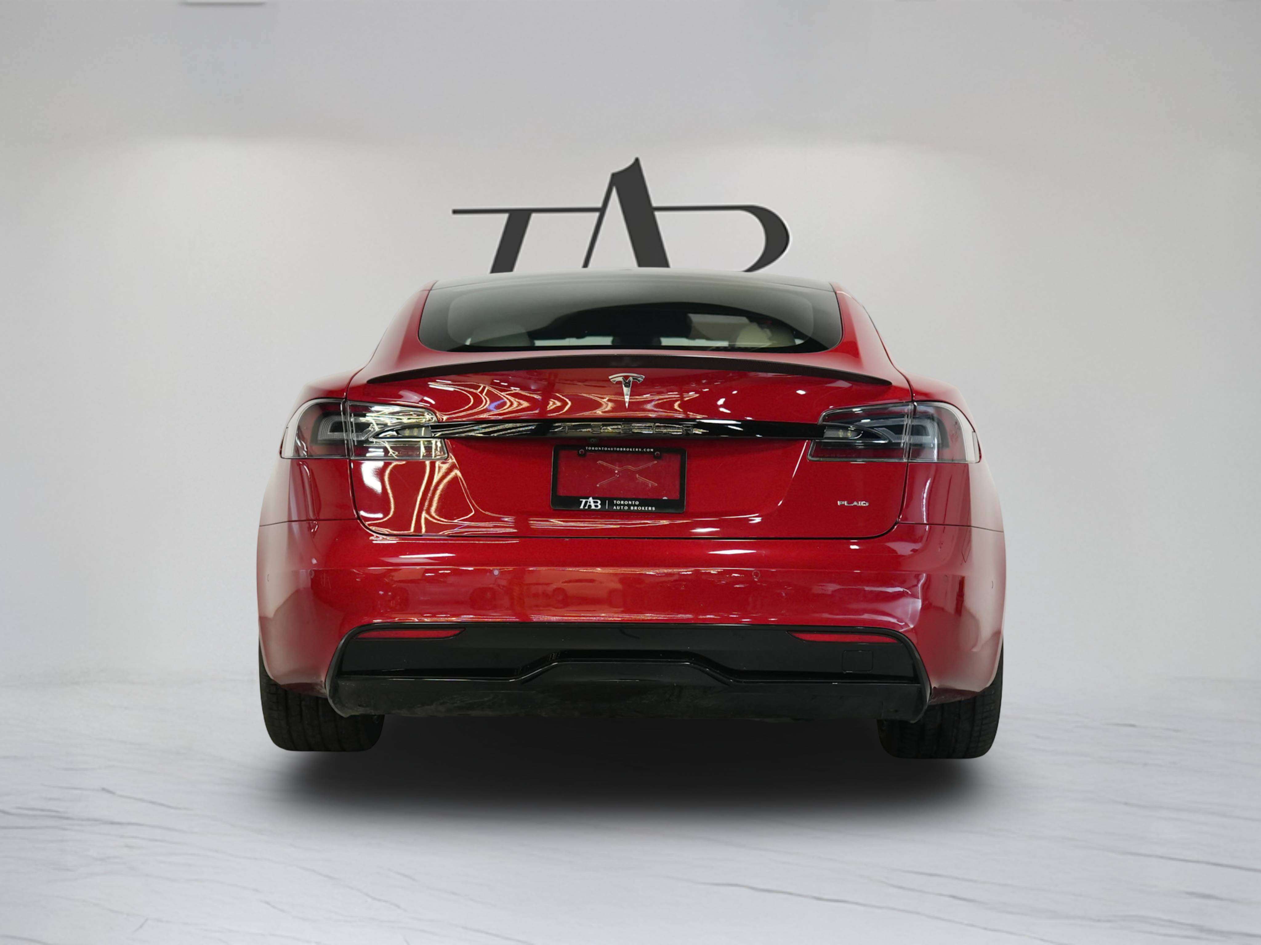 used 2021 Tesla Model S car, priced at $84,900