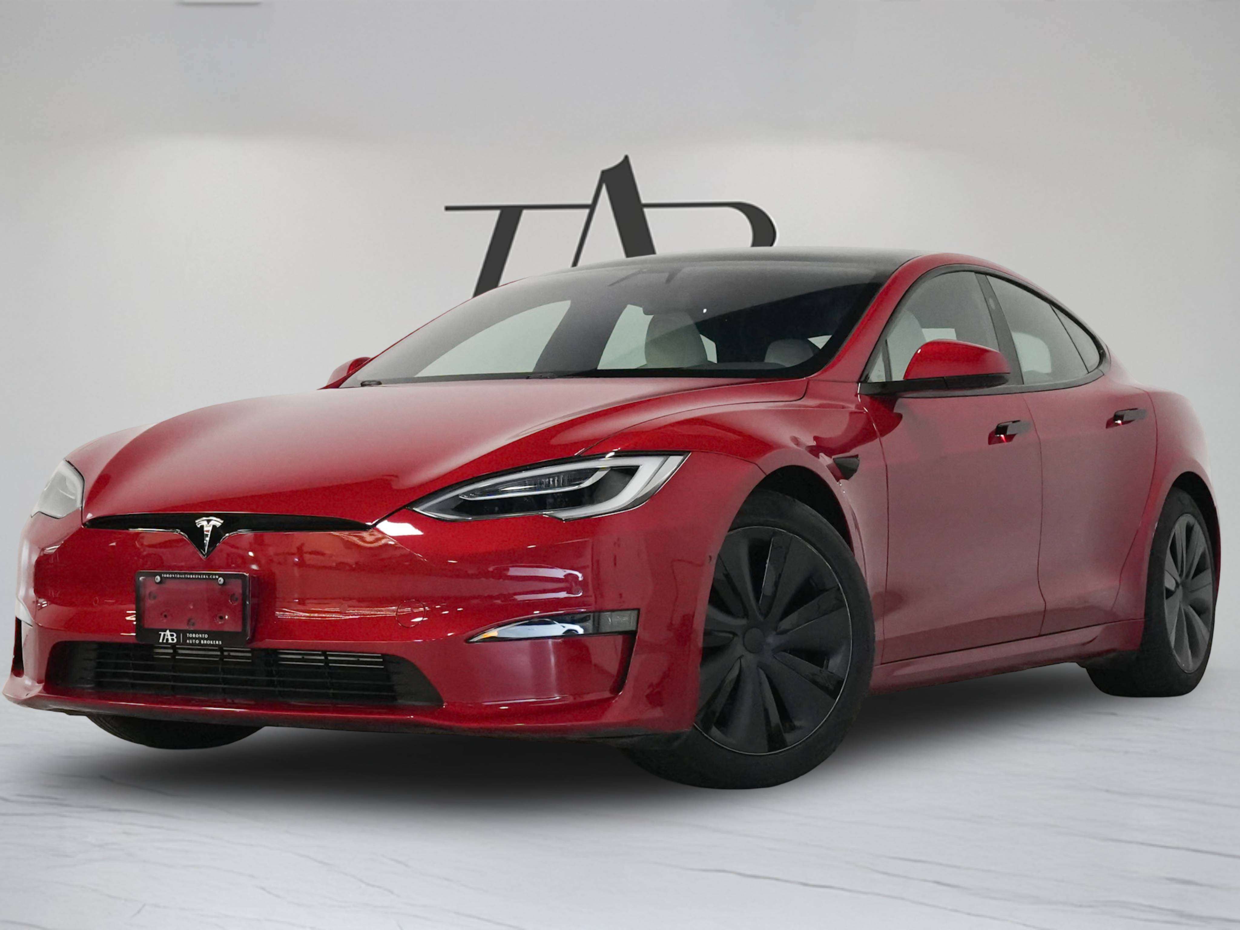 used 2021 Tesla Model S car, priced at $84,900