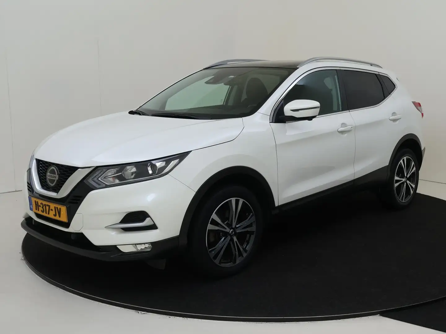 Nissan Qashqai 1.3 DIG-T N-Connecta | Navigatie | 360 Camera | Pa Weiß - 1