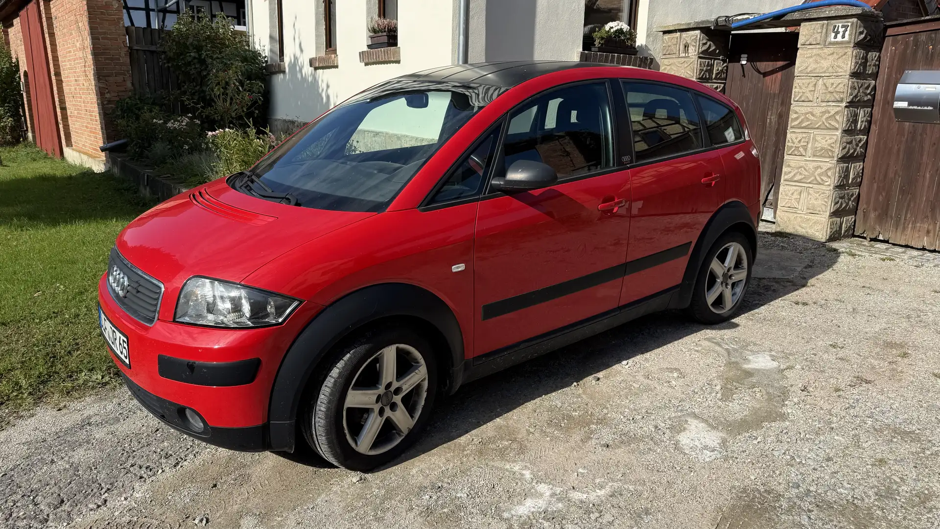 Audi A2 1.4 colour.storm Czerwony - 2