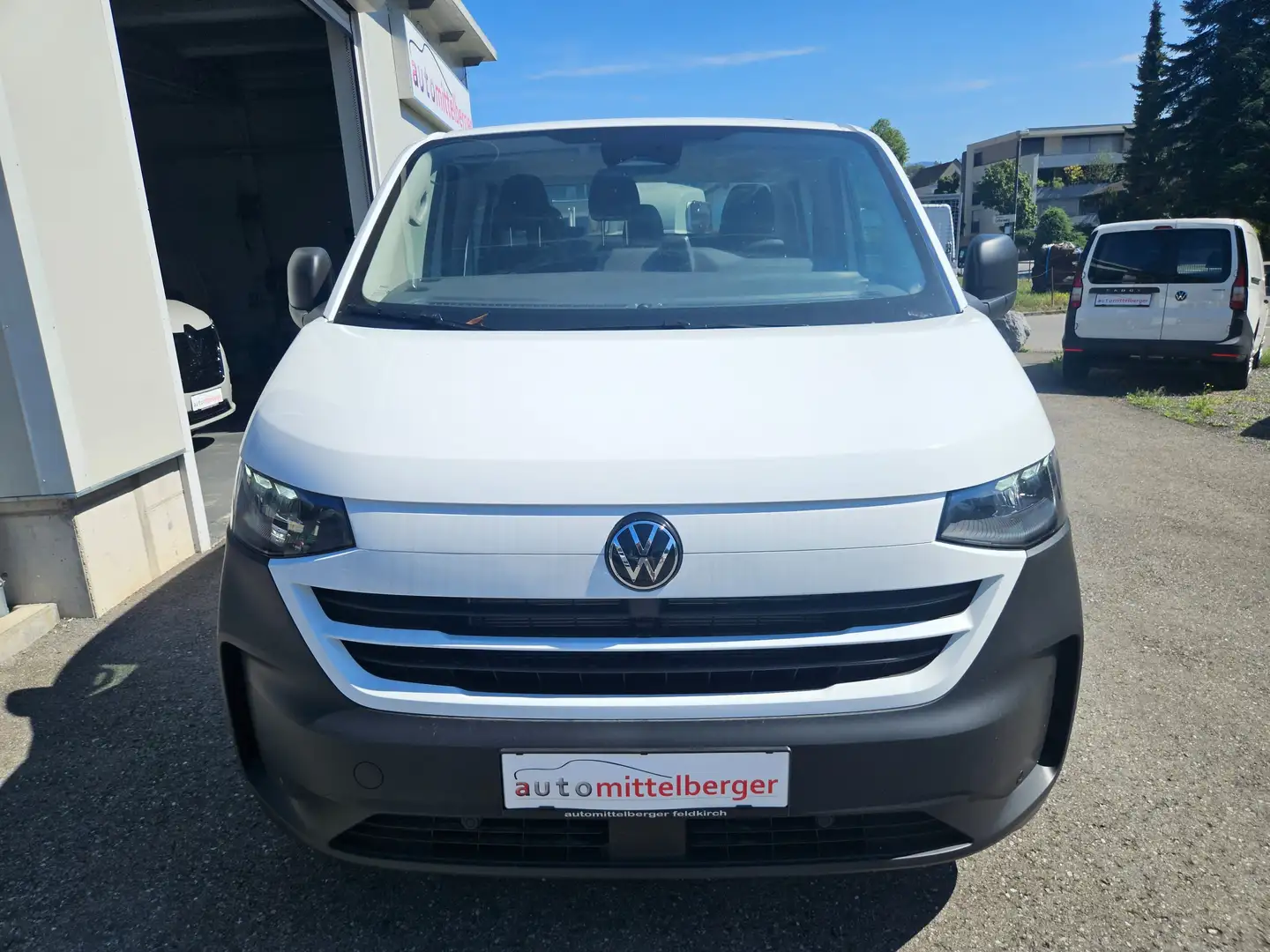 Volkswagen Transporter 2.0 TDI 150PS Doka-Pritsche Weiß - 2