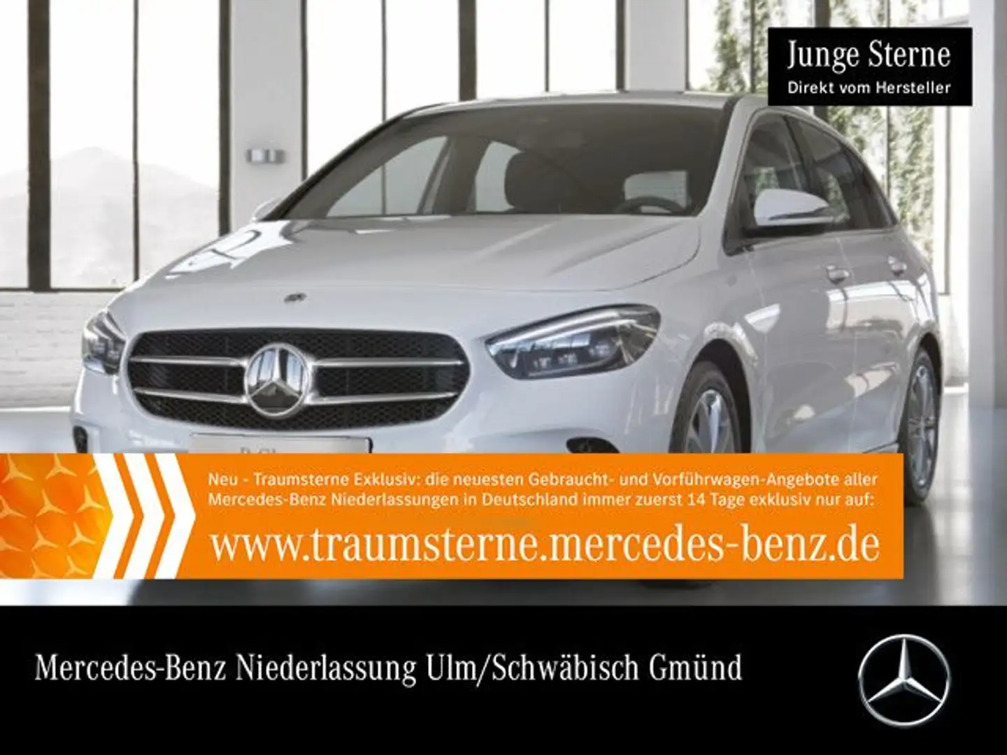 Mercedes-Benz B 200 PROGRESSIVE+MULTIBEAM+KAMERA+7G Weiß - 1