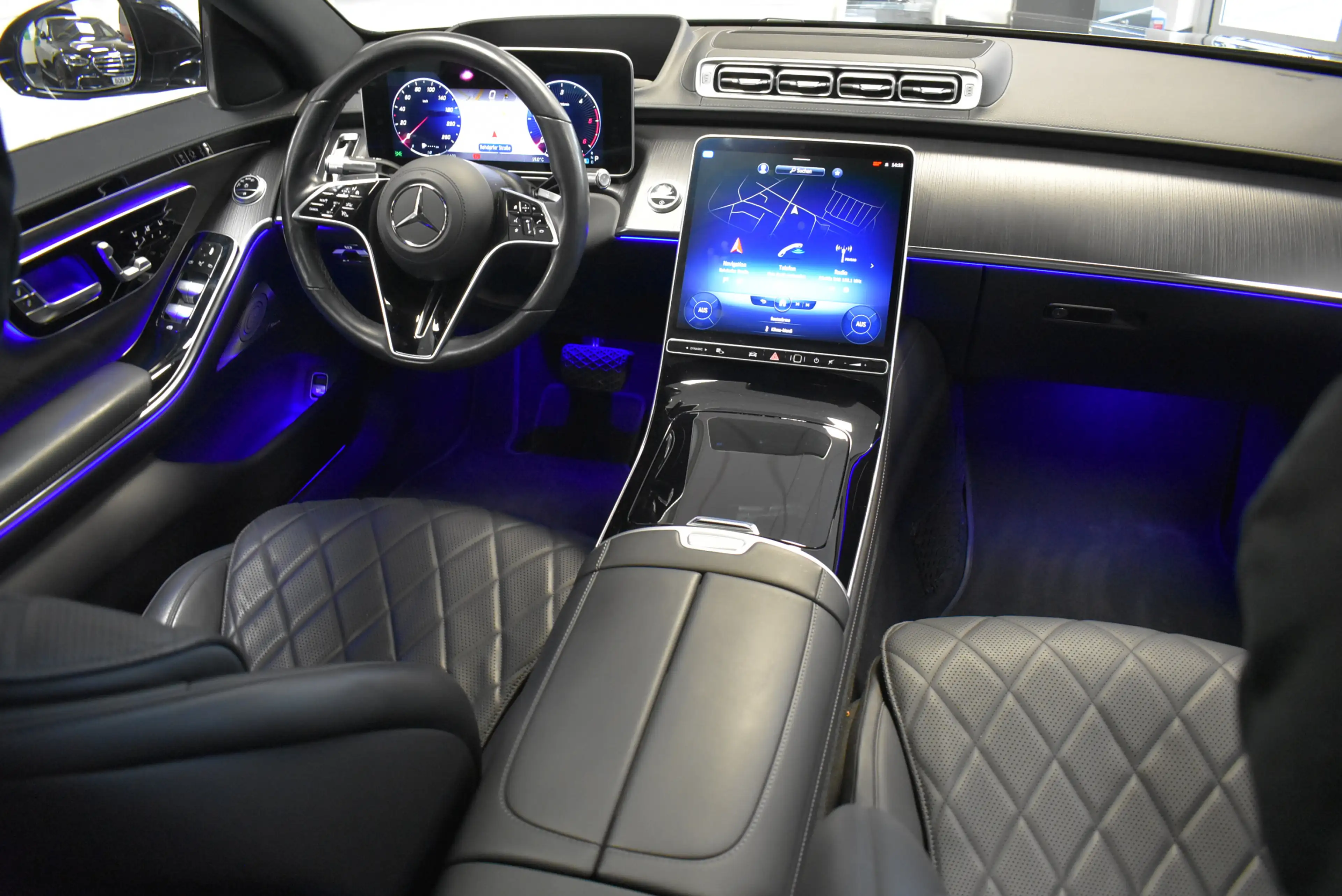 Mercedes-Benz S 400 d 4Matic Lang Led Panor Head-Up AMG-Alu21 — photo 5