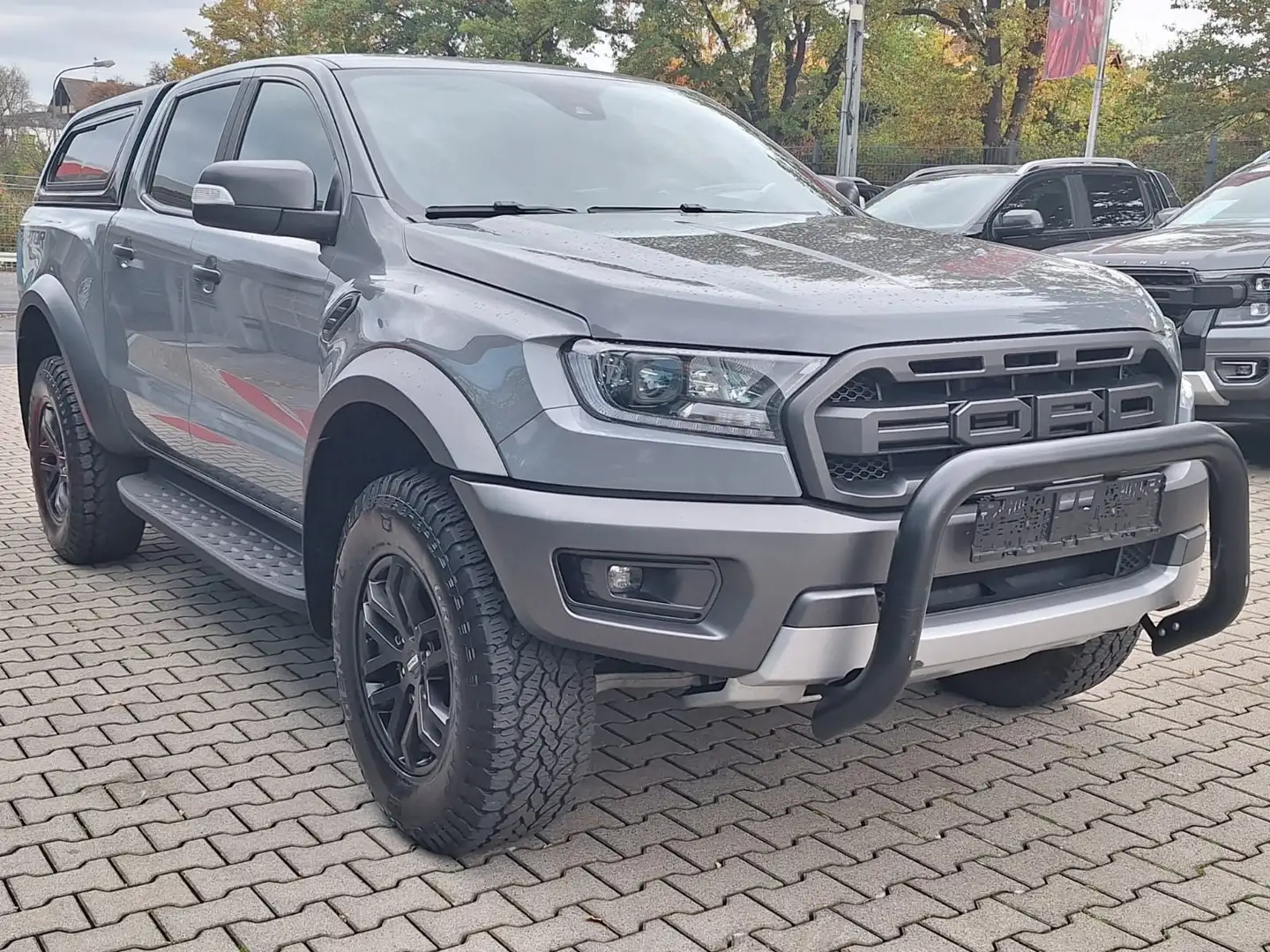 Ford Ranger Raptor AHK2,5t HARDTOP BÜGEL AT FOXFAHRWERK Gris - 2