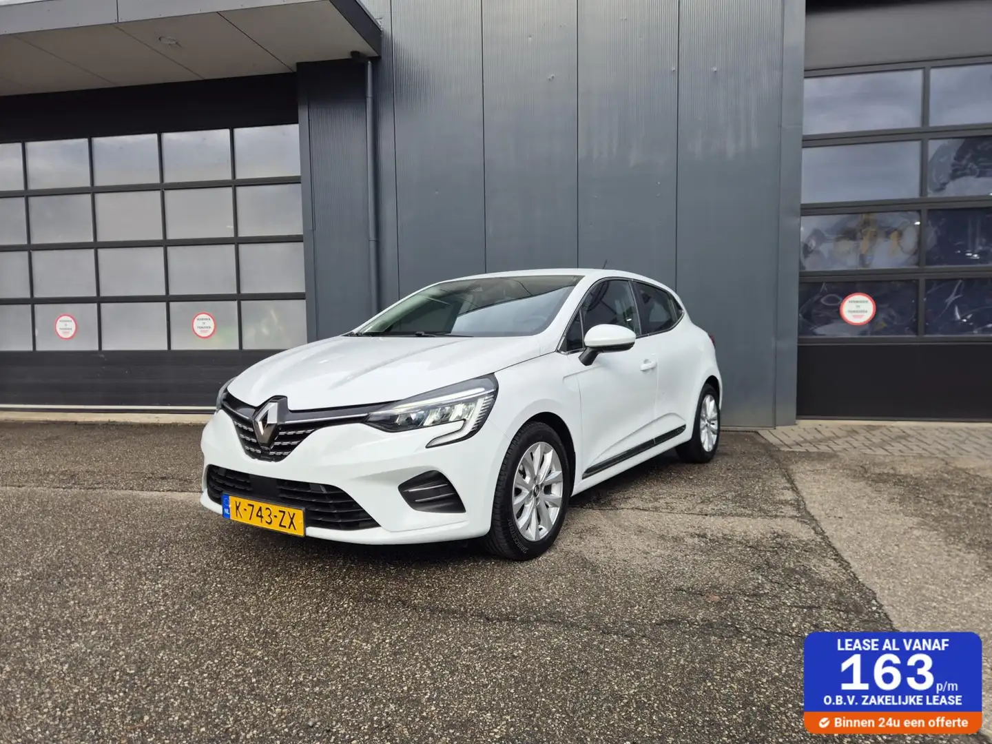Renault Clio 1.0 TCe Intens Blanc - 1