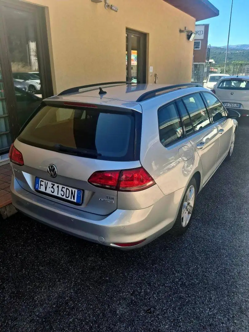 Volkswagen Golf Variant Golf Variant 1.6 tdi Comfortline 110cv Argent - 2