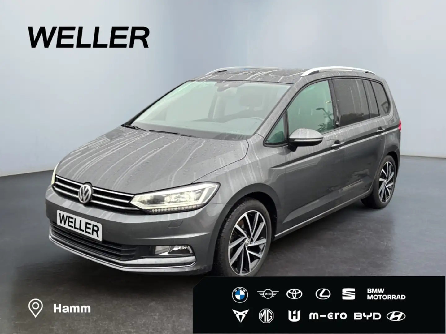 Volkswagen Touran 2.0 TDI SCR DSG Comfortline *Navi*PDC* Grau - 1