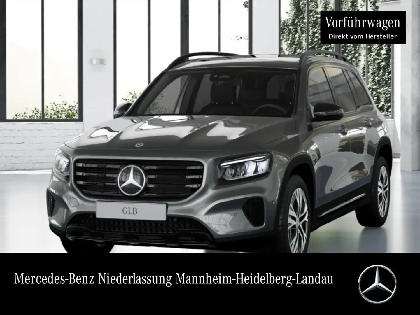 Mercedes-Benz GLB 200 PROGRESSIVE+NIGHT+PANO+LED+KAMERA+TOTW+7G Grijs - 1