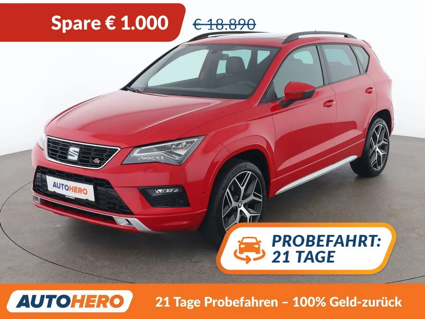 SEAT Ateca 2.0 TDI FR 4Drive Rot - 1