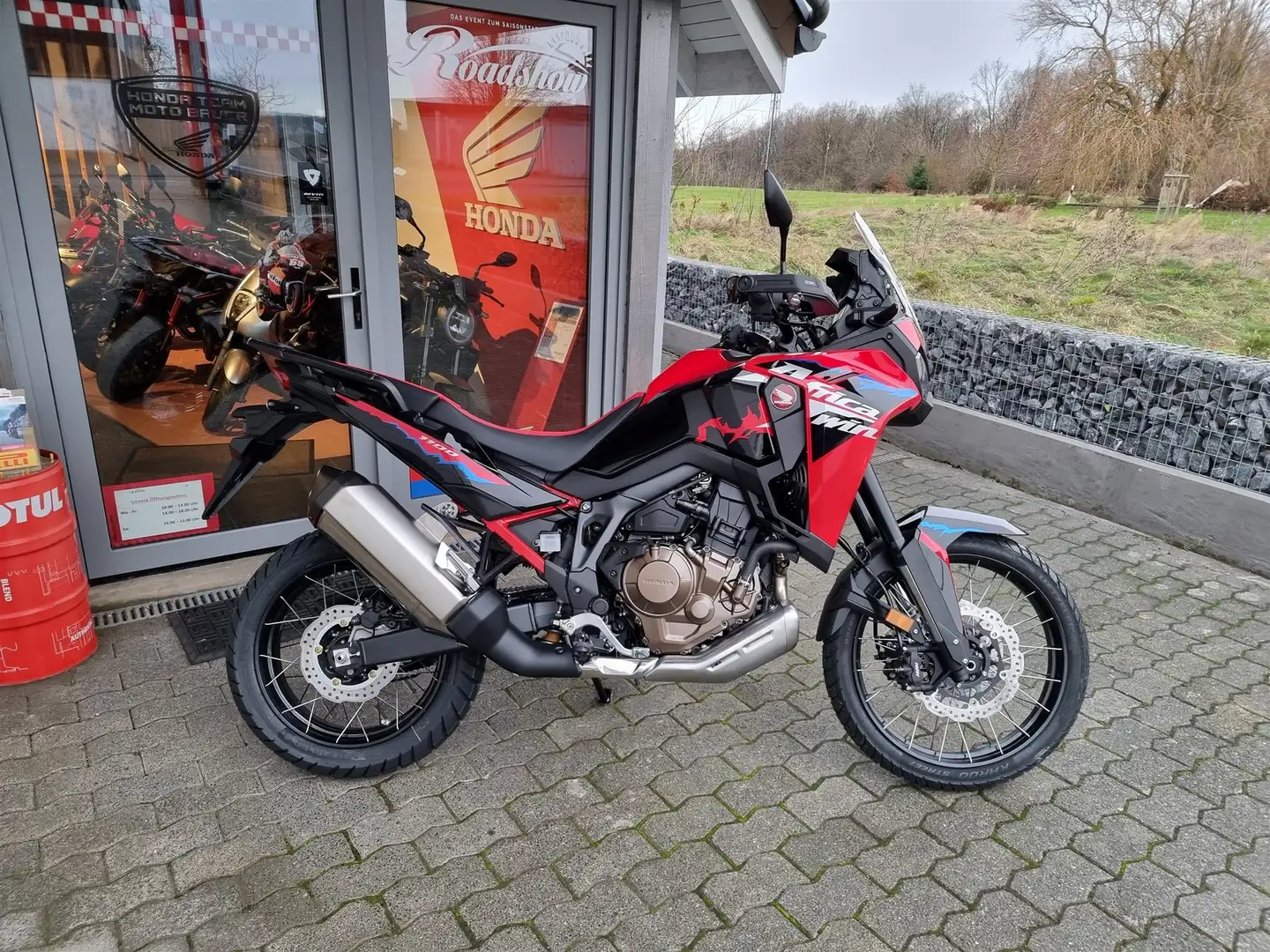 Honda CRF 1100 A3 / Elektrisches Fahrwerk Bílá - 2
