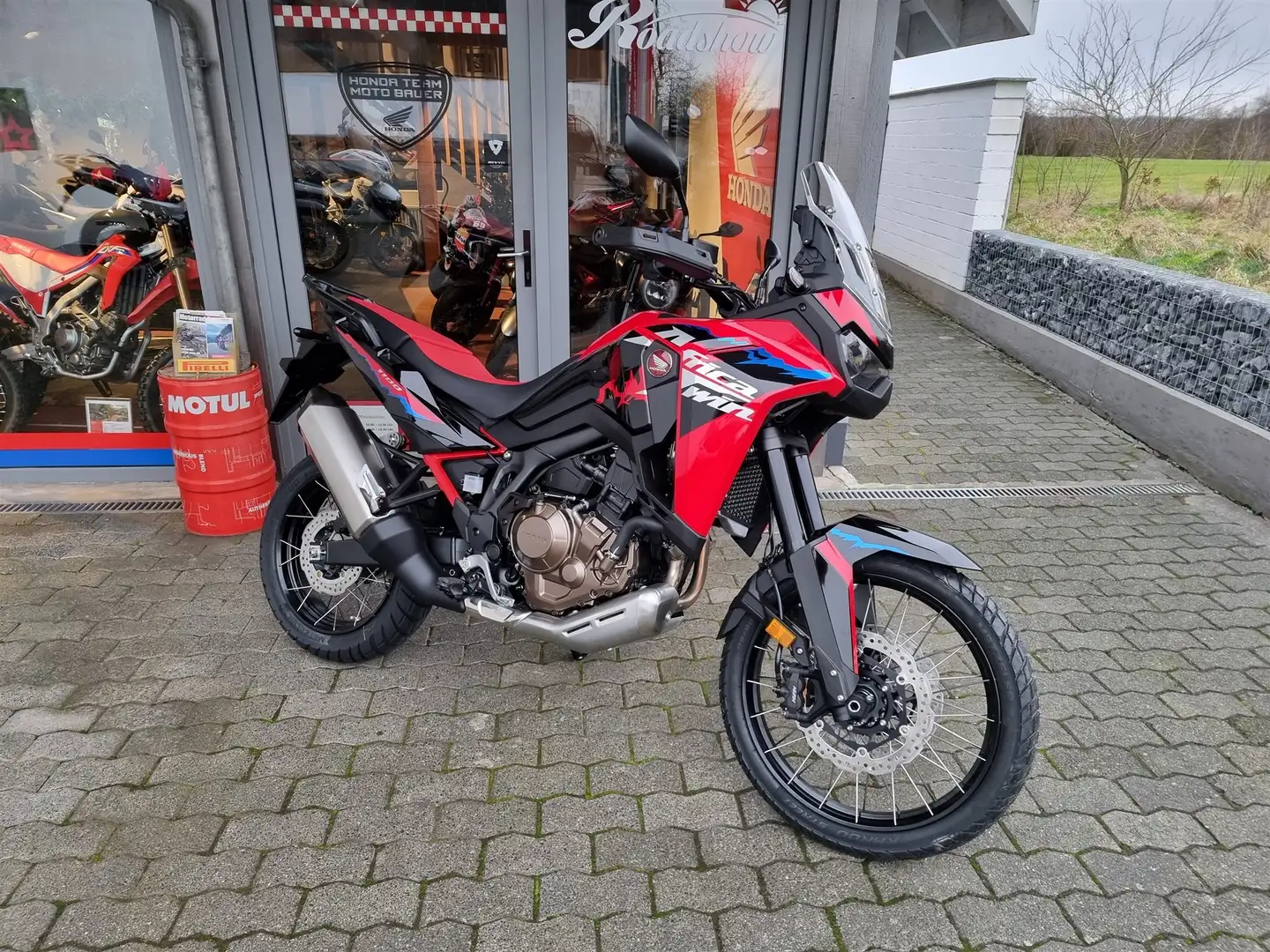 Honda CRF 1100 A3 / Elektrisches Fahrwerk Blanc - 1