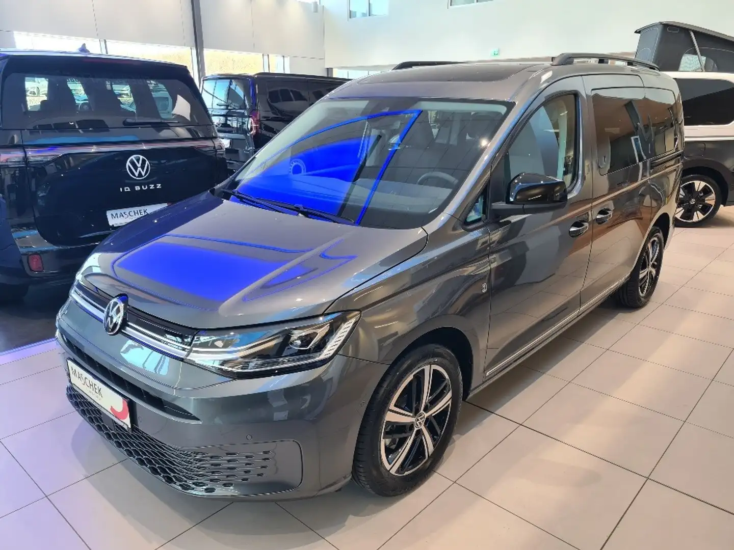 Volkswagen Caddy Life Maxi Dark Label 7-Sitzer 2.0 TDI EU6 SCR 90 k Grau - 2