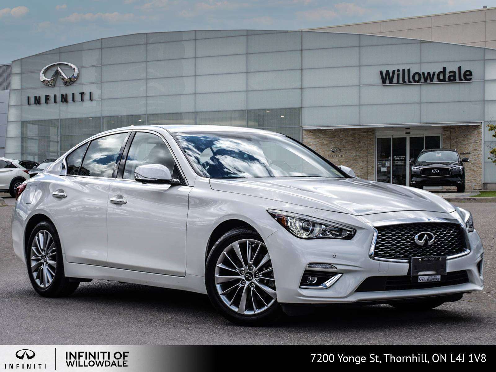 2024 Infiniti Q50 LUXE | 1 OWNER | CLEAN CARFAX | 360 CAM | SENSOR