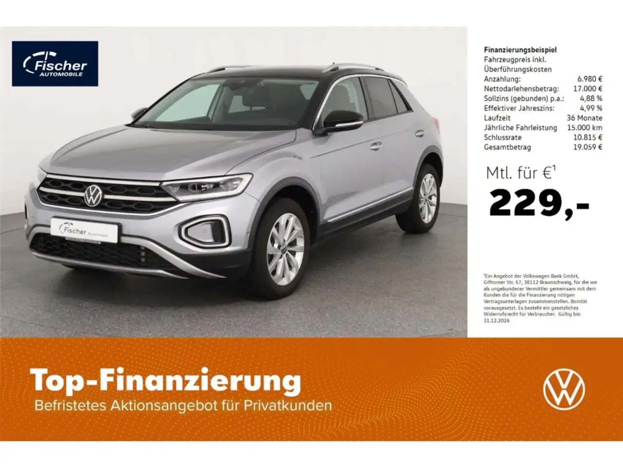 Volkswagen T-Roc 1.5 TSI Style DSG LED/NAV/ACC/RFK/PDC/SH