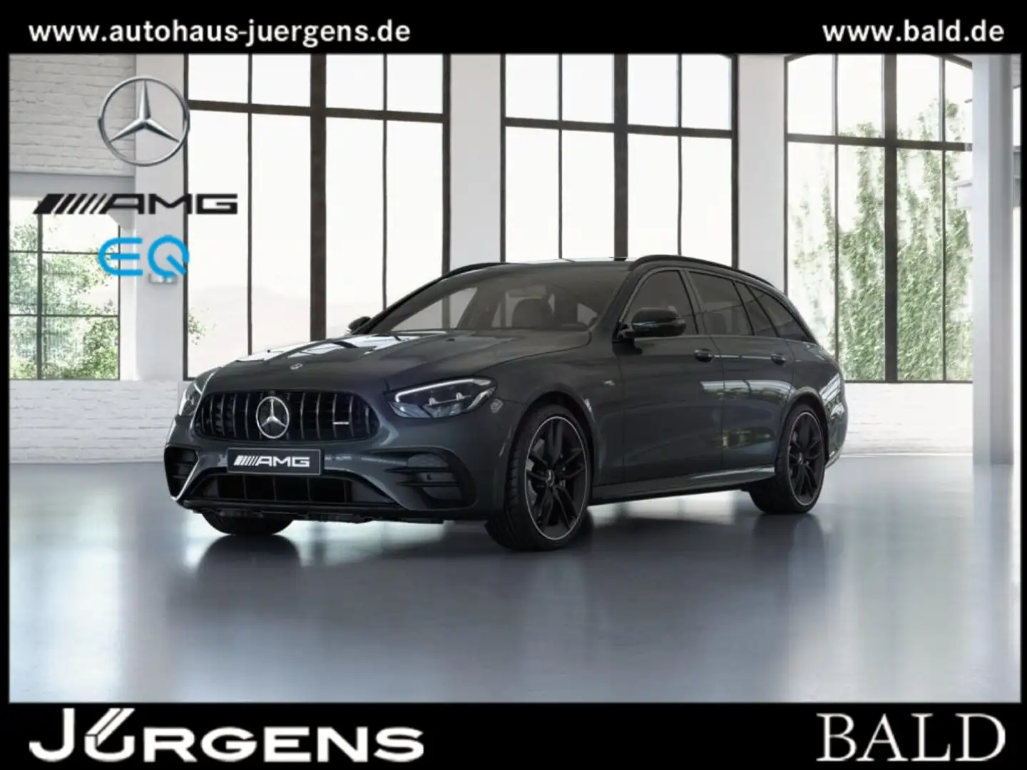 Mercedes-Benz E 53 AMG 4M+ T Perf-AGA/Burm/HUD/Distr/Night/20" Grau - 1