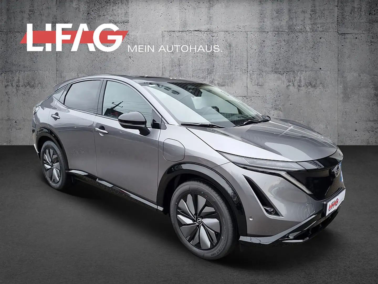 Nissan Ariya 87kWh Evolve 4x4 e-4ORCE Aut. Gri - 1