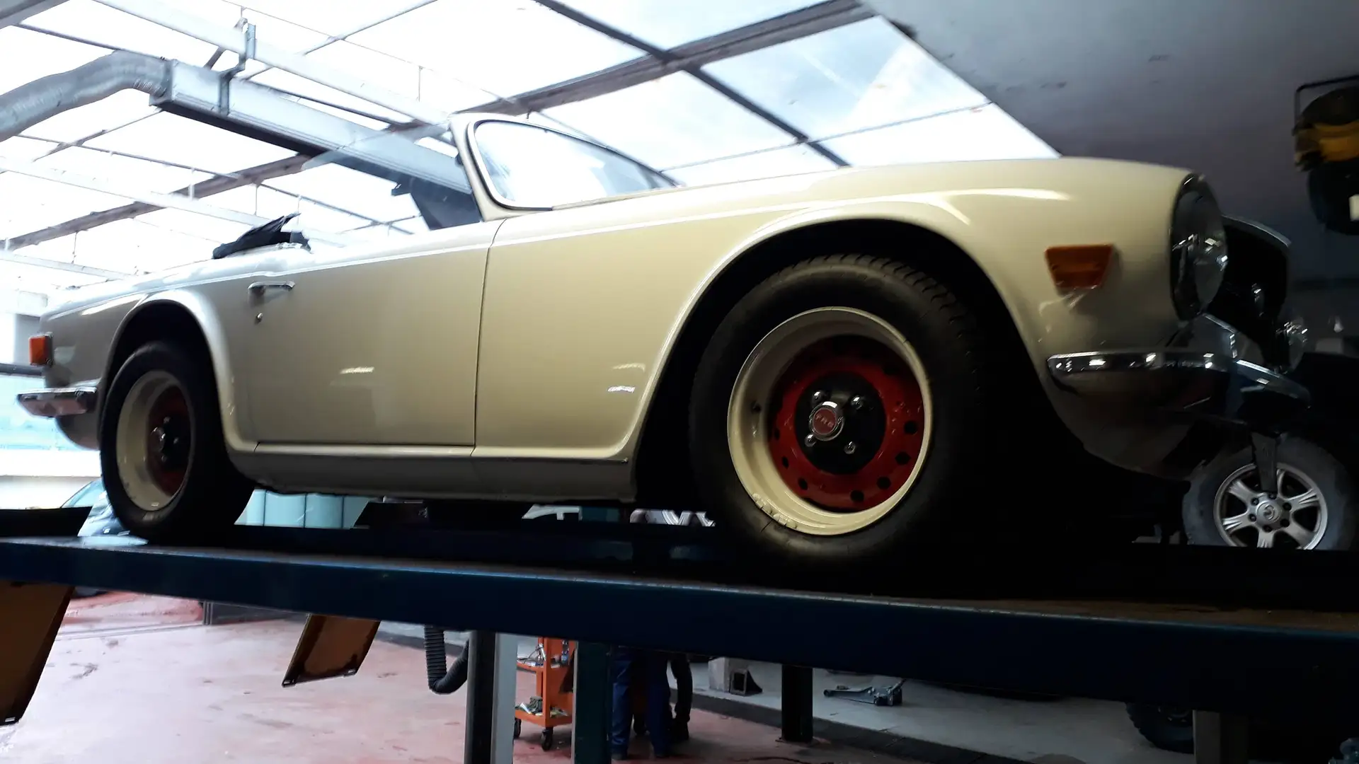 Triumph TR6 PI Weiß - 2