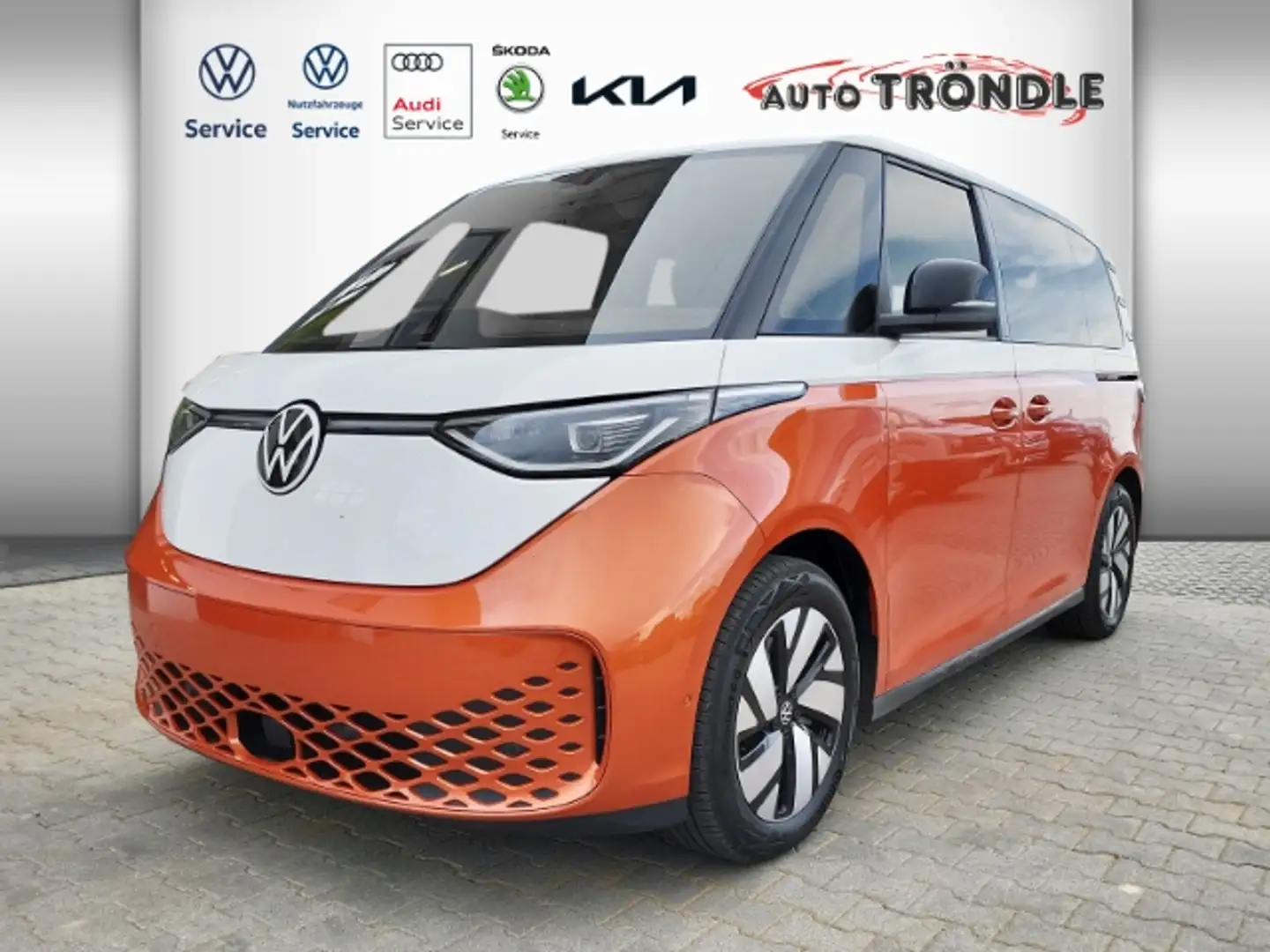 Volkswagen ID. Buzz Pro +IQ.Light +Navi +ACC +Keyless Weiß - 1
