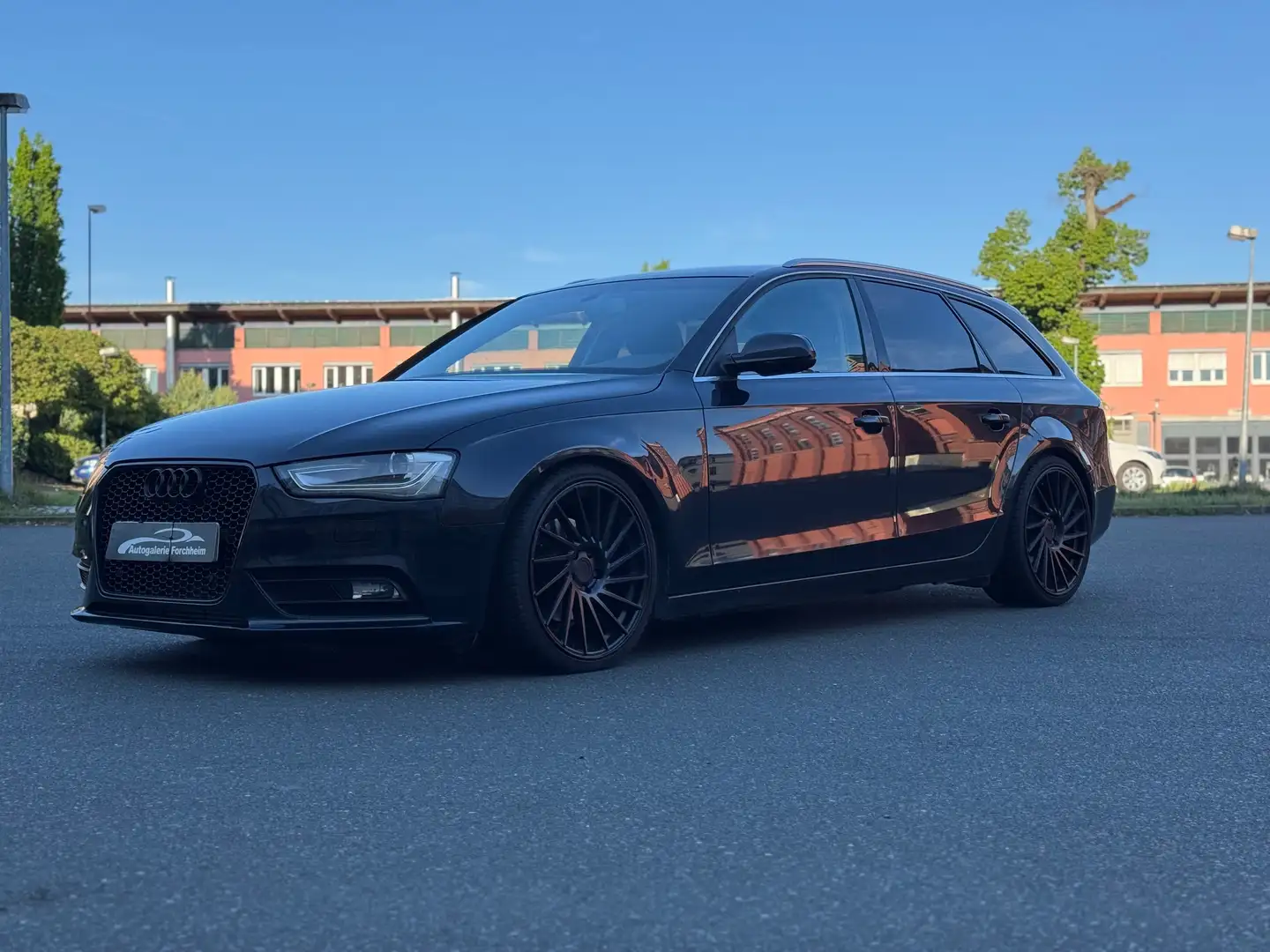 Audi A4 Automatik*TÜV NEU*BREMSEN NEU*S-Line Front Bleu - 1