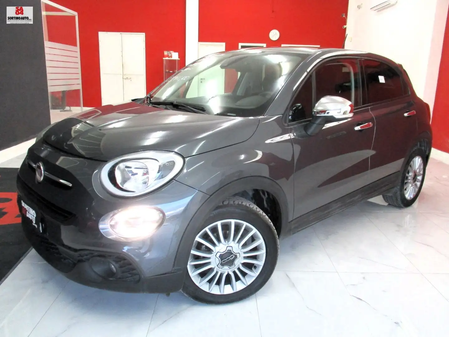 Fiat 500X 1.6 mjt Connect 130cv 4/2021 KM75000 PELLE - FULL Grigio - 1