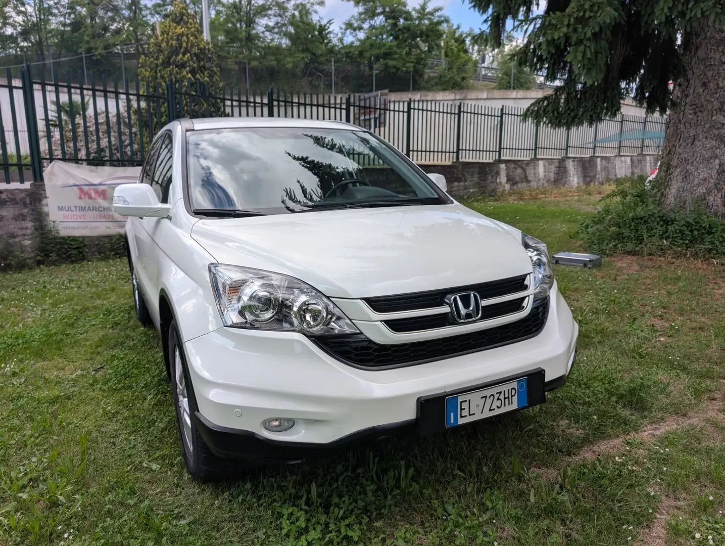 Honda CR-V 2.0 i-VTEC Exclusive Unico proprietario tagl. CERT Fehér - 1
