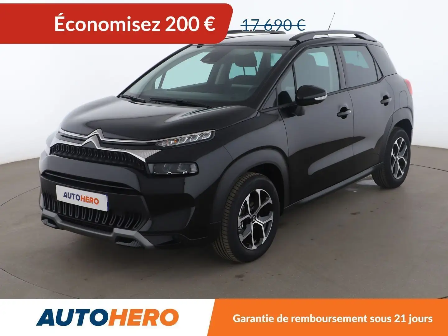 Citroen C3 Aircross 1.2 PureTech Plus BVM6 Noir - 1