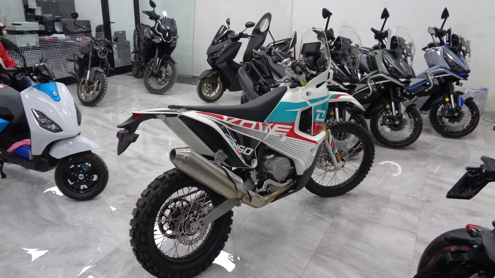 Kove 450 Rally EURO 5+ Bianco - 2