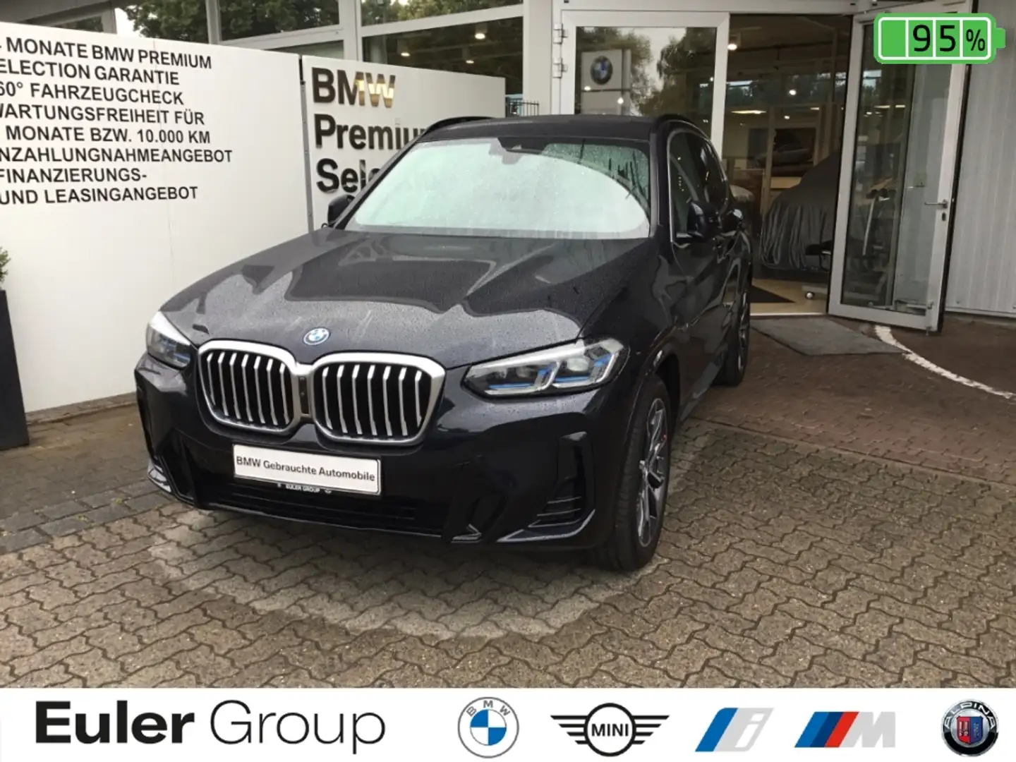 BMW X3 xDrive 30e Sportpaket HUD AD El. Pano Navi Leder D Negro - 1