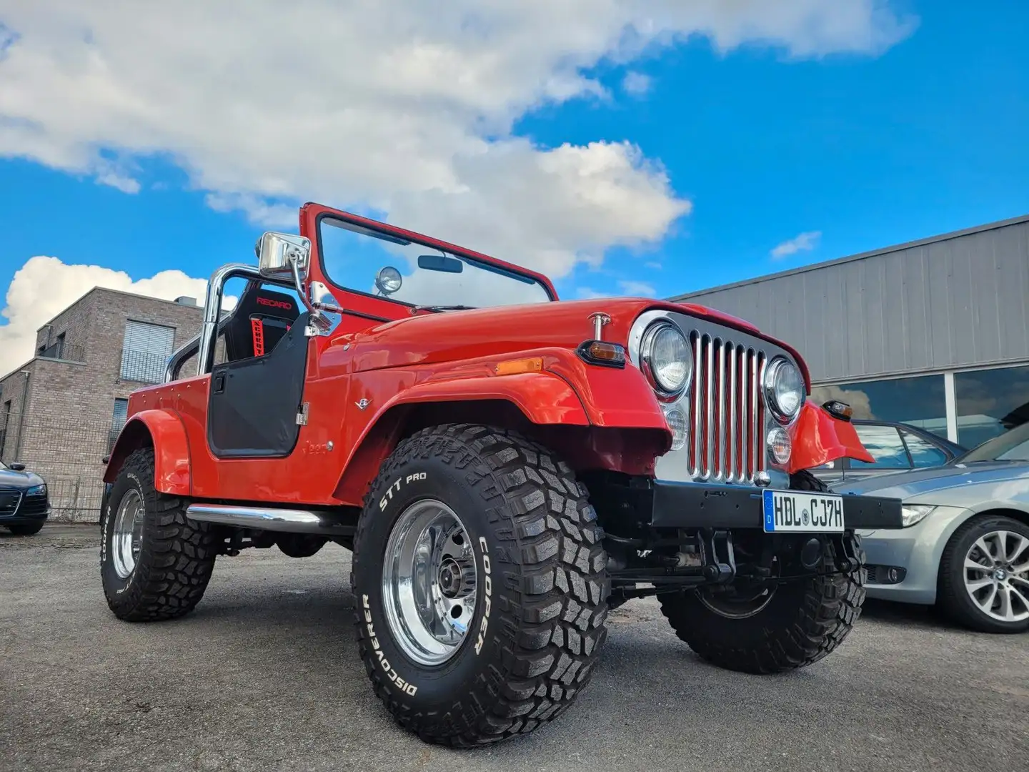 Jeep CJ-7 V8/Kompletter Neuaufbau+Einmaliger Zustand Roşu - 1