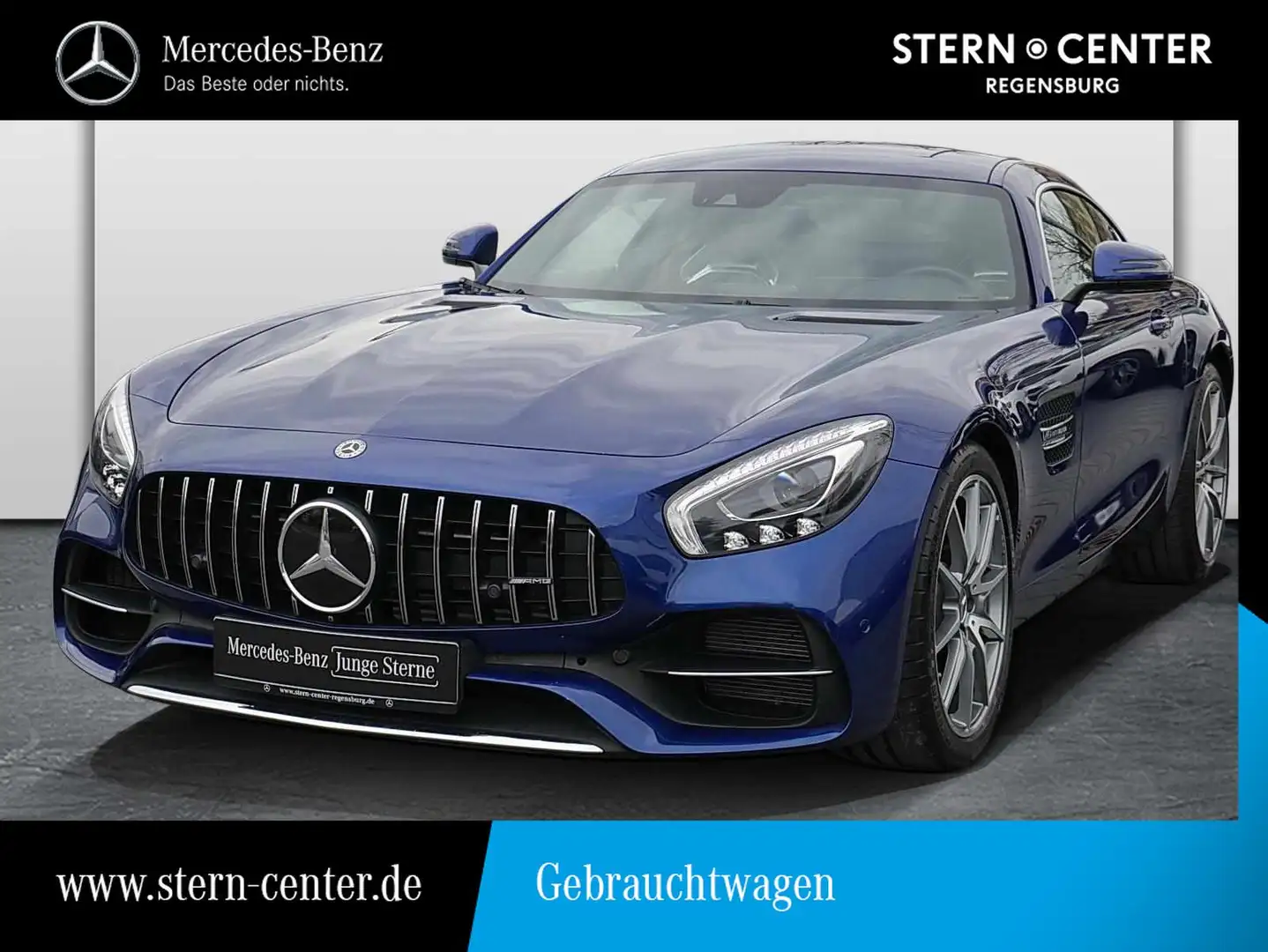 Mercedes-Benz AMG GT EXCLUSIVE+PerfAGA+PerfSitz+Burmester®+DAB Blau - 1